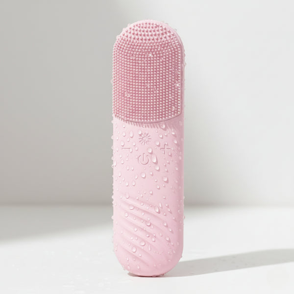 GlowWave  Red + Blue LED Therapy Massaging Facial Cleanser